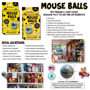where to use mouse balls